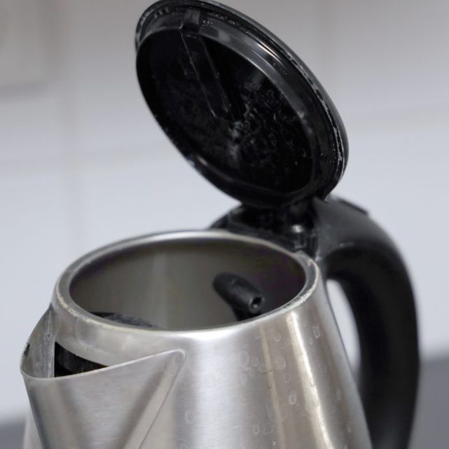 How do you clean a kettle?