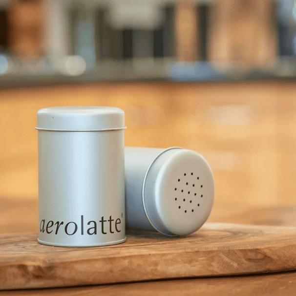 Aerolatte Cocoa Shaker - Aluminium 10cm - Cocoa Duster Powder Shaker