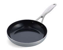 GreenPan Frying pan Geneva - stainless steel - ø 18 cm -. Ceramic non-stick coating