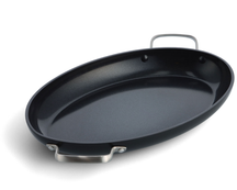 GreenPan Fish pan Copenhagen - Black - Oval - 40 cm -. Ceramic non-stick coating