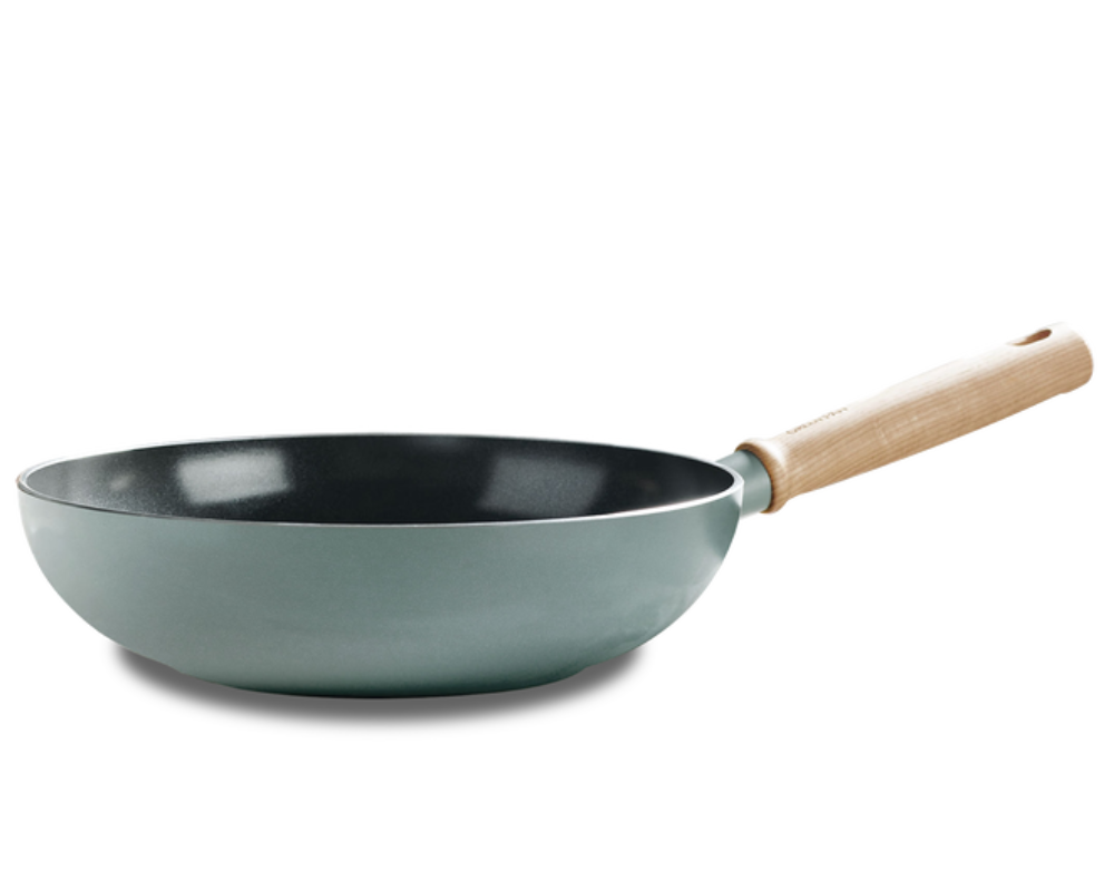 GreenPan Wok pan Mayflower - ø 28 cm / 3.6 liters -. Ceramic non-stick coating