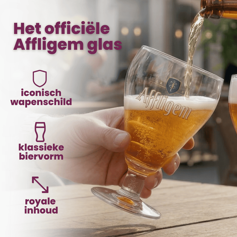 Affligem Beer glasses - 300 ml - 6 pieces