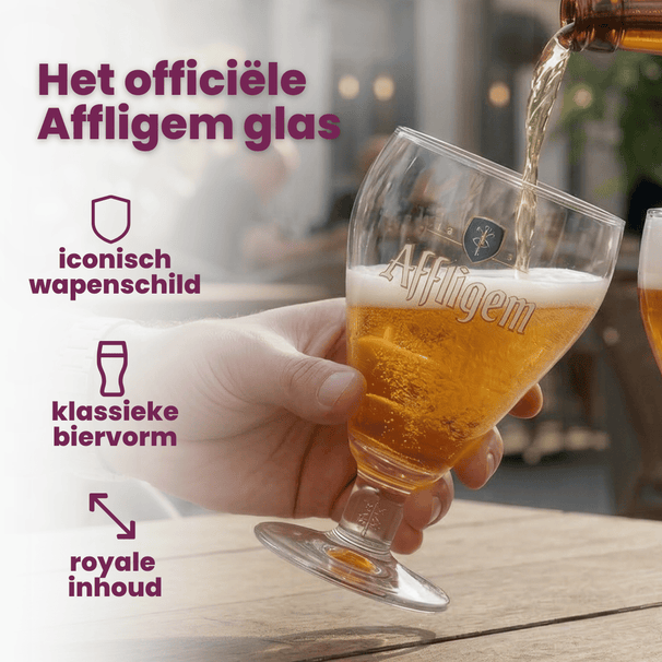 Affligem Beer glasses - 300 ml - 6 pieces