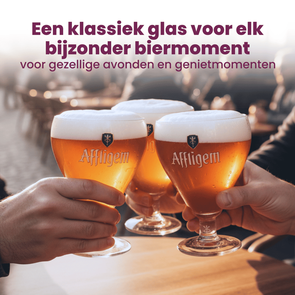 Affligem Beer glasses - 300 ml - 6 pieces