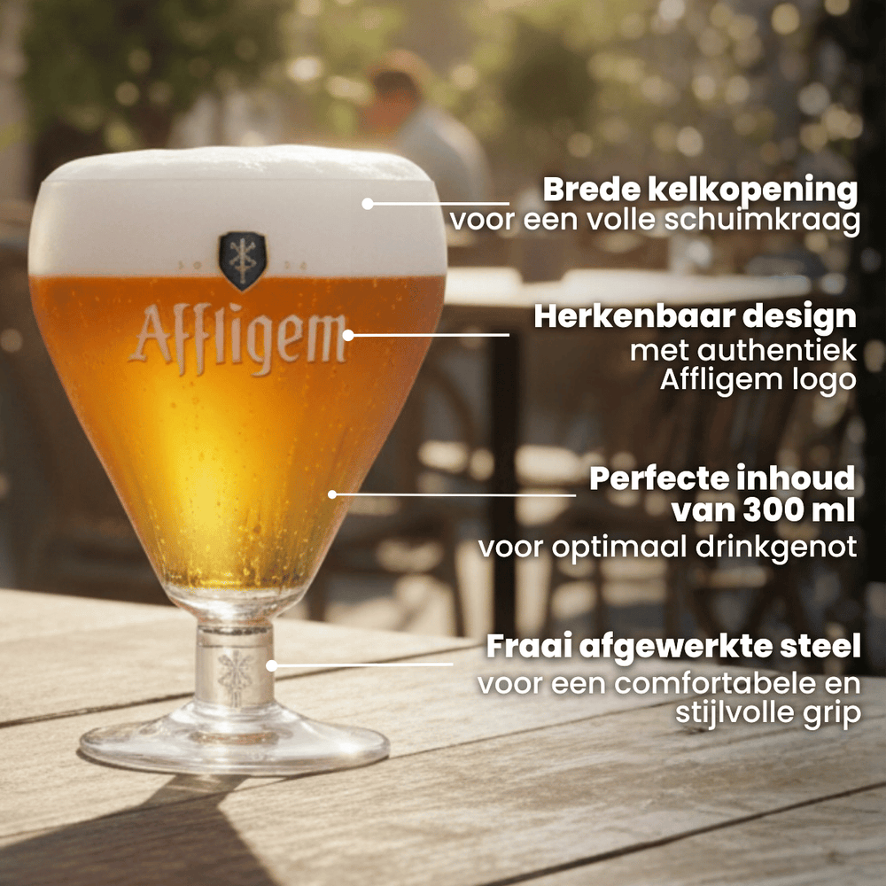 Affligem Beer glasses - 300 ml - 6 pieces