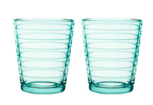 Iittala Glass Aino Aalto - Water green - 220 ml - 2 pieces