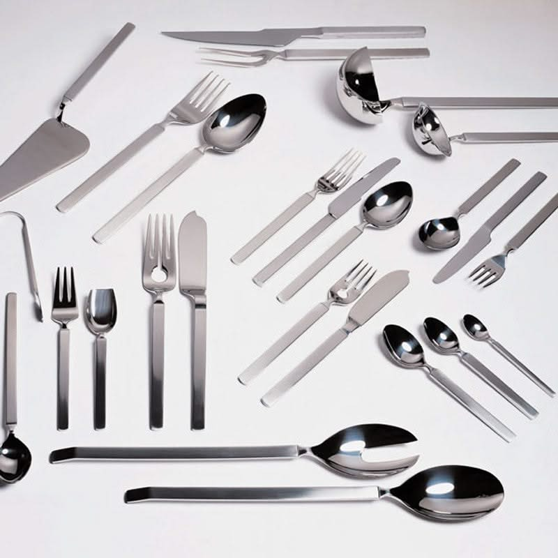 Alessi Salad cutlery Dry - 4180/14 - by Achille Castiglioni