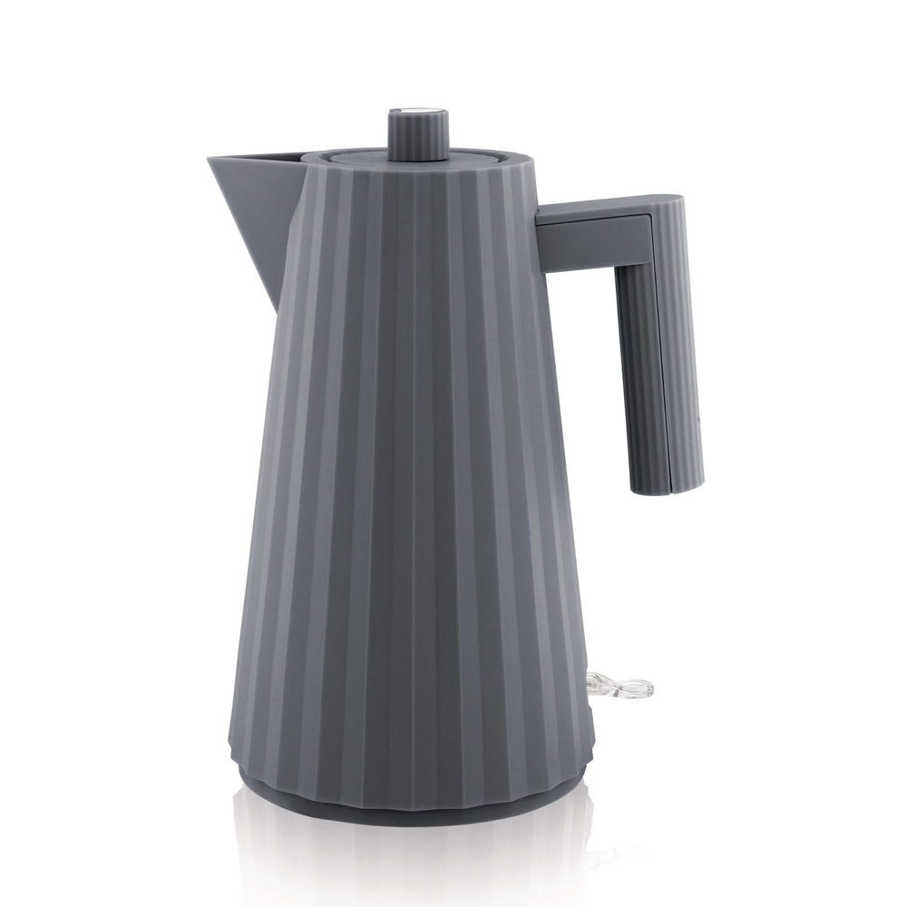 Alessi Kettle Plissé - dry-boil protection - Gray - Michele de Lucchi - 1.7 liters - MDL06 G