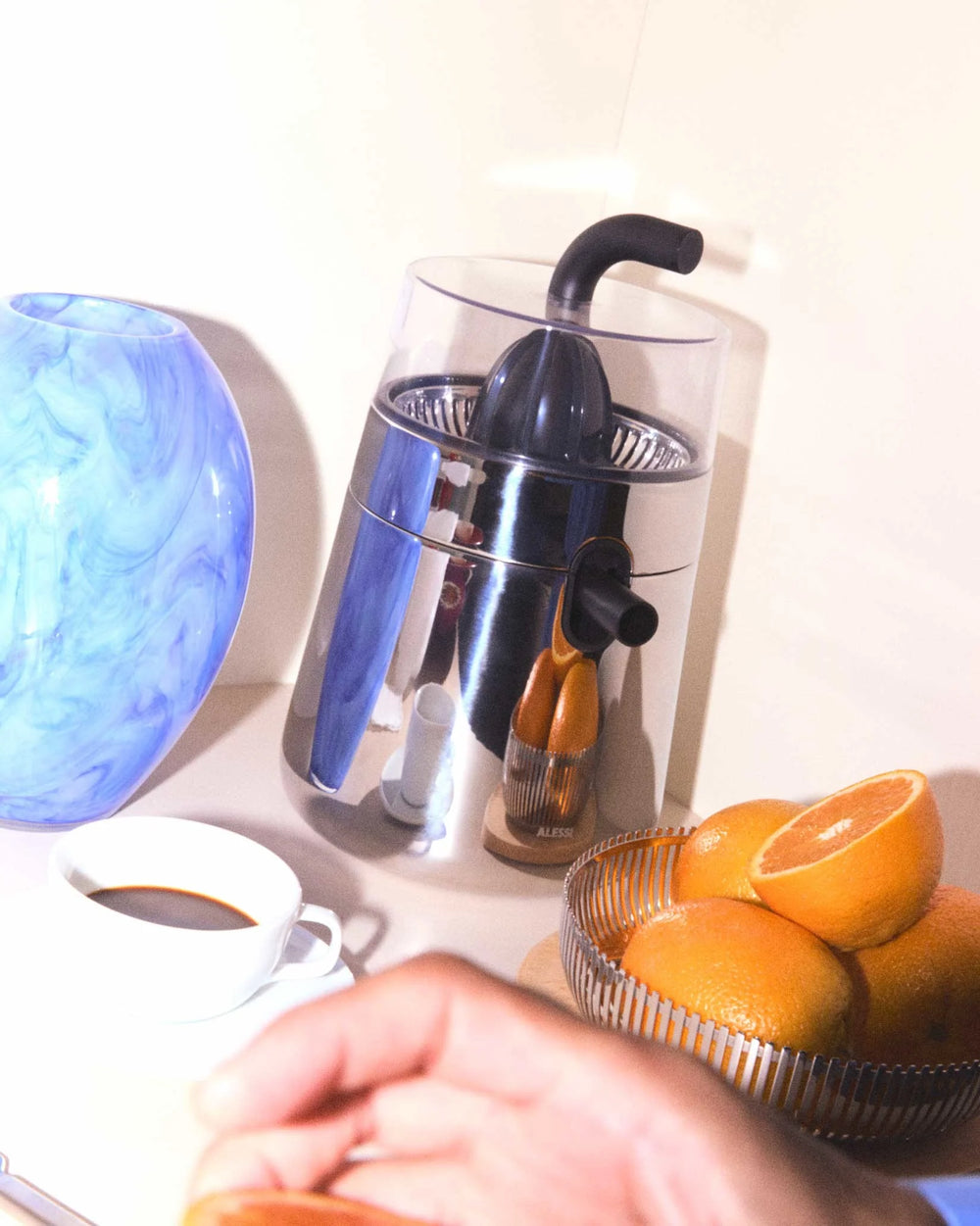 Alessi Citrus juicer Toru - stainless steel - NE02 B