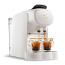 Alessi Coffee cup machine Plisse - Suitable for L'OR Barista, Nespresso® Cups - LM9014/W - White