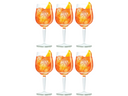Aperol Spritz Glasses - 450 ml - Official Glass - 6 pieces