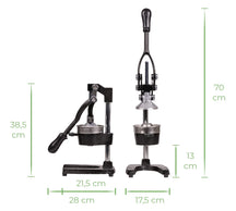 Sareva Citrus juicer - Cast iron - Lever model - Black