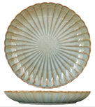 Cosy & Trendy Astera Ocean Blue Dinner Plates - ø 27.5 cm - Set of 4