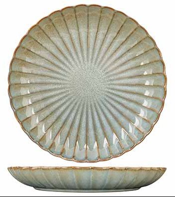 Cosy & Trendy Dinnerware Set Astera Ocean - 16-piece / 4 people - 4 dinner plates, 4 pasta bowls, 4 bowls, and 4 mugs