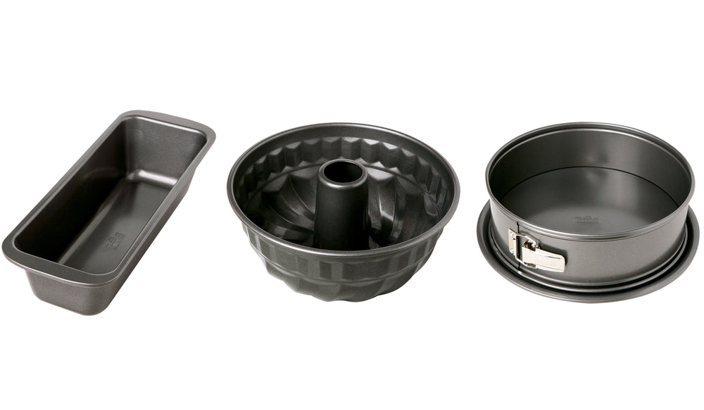 Birkmann Baking Pan Set Easy Baking - 3 pieces - Springform - Bundt - Cake Pan