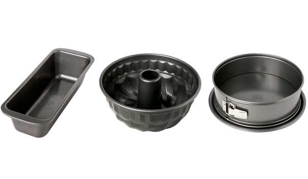 Birkmann Baking Pan Set Easy Baking - 3 pieces - Springform - Bundt - Cake Pan