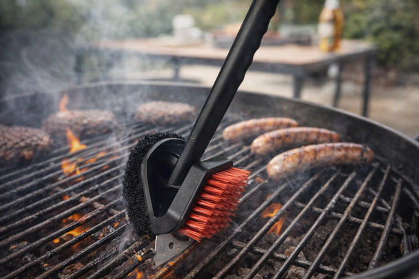 Cookinglife BBQ Cleaning Brush 3-in-1 Fire & Flavour - 45 cm