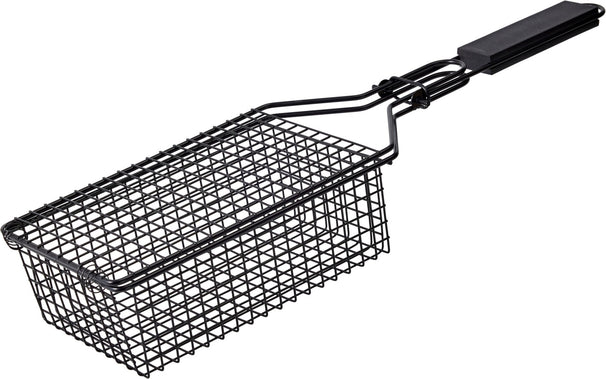 Cookinglife BBQ Grill Basket Fire & Flavour 37 x 14 x 9 cm - Non-Stick Metal