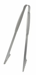 Cookinglife BBQ Tongs Fire & Flavour Stainless Steel 43 cm - Grill tongs for Meat and Vegetables