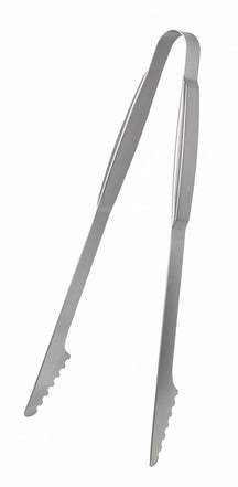 Cookinglife BBQ Tongs Fire & Flavour Stainless Steel 43 cm - Grill tongs for Meat and Vegetables