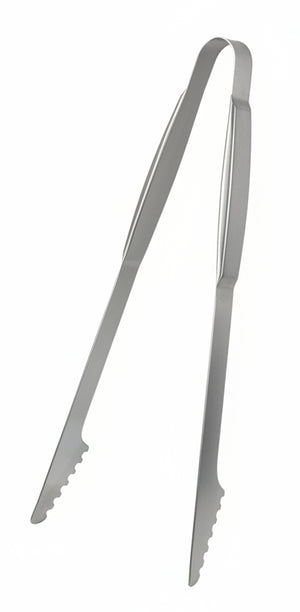 Cookinglife BBQ Tongs Fire & Flavour Stainless Steel 43 cm - Grill tongs for Meat and Vegetables