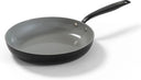 BE Living Frying pan - Ø 24 cm -. Ceramic non-stick coating - PFAS free - Suitable for all heat sources - Black