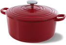 BK Casserole Burgundy - Chili Red - ø 24 cm / 4.2 liters