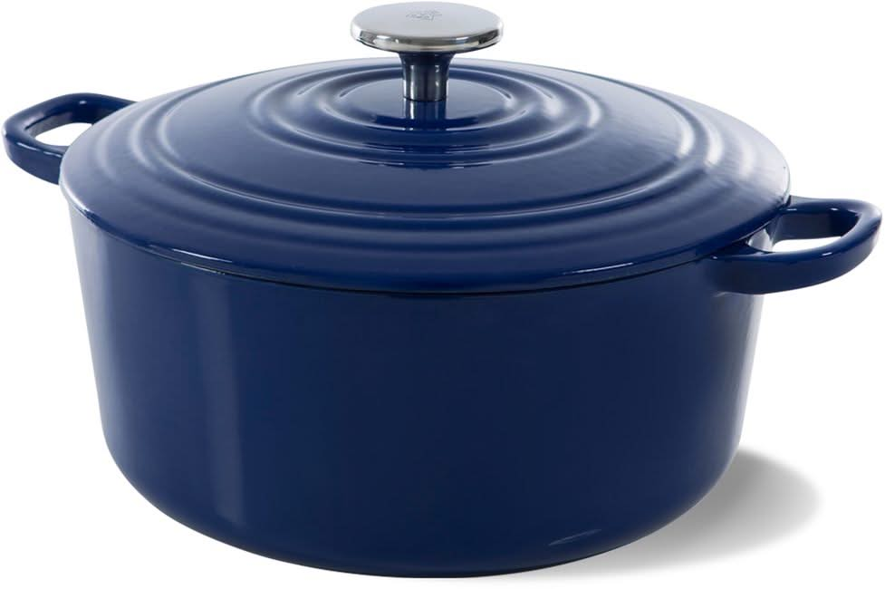 BK Casserole Burgundy - Royal Blue - ø 24 cm / 4.2 liters