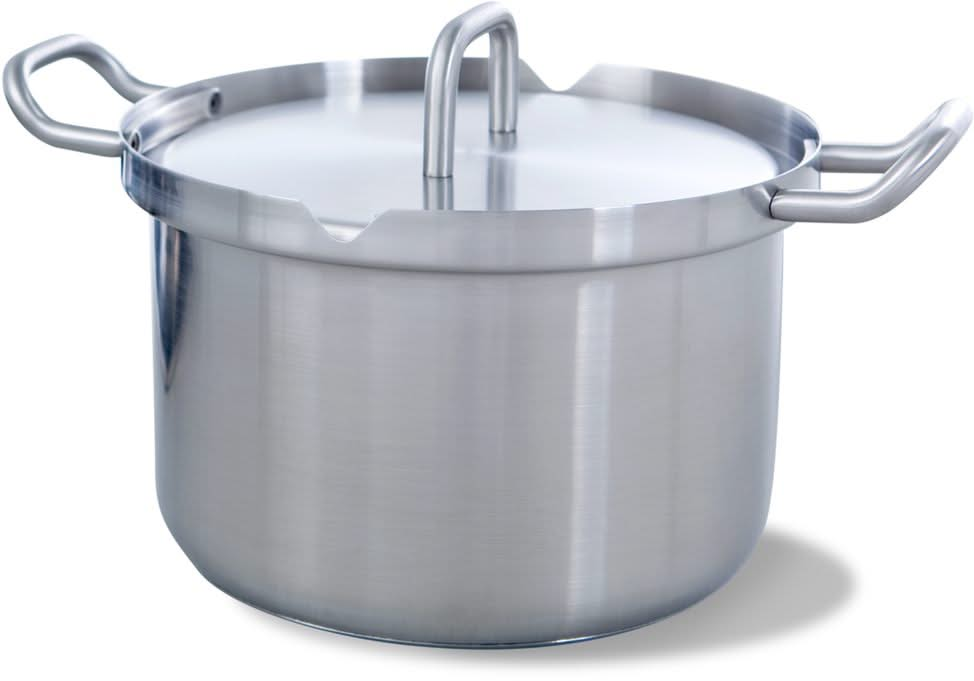 BK Cooking pan Q-Linair Master - stainless steel - ø 18 cm / 2.5 liters