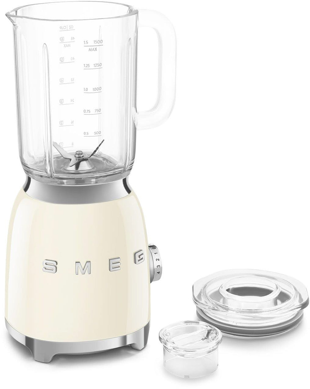 SMEG Blender - 800 W - cream - 1.5 liters - BLF03CREU