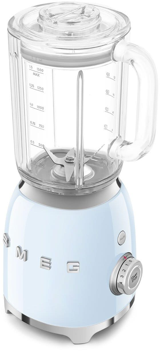 SMEG Blender - 800 W - pastel blue- 1.5 liters - BLF03PBEU