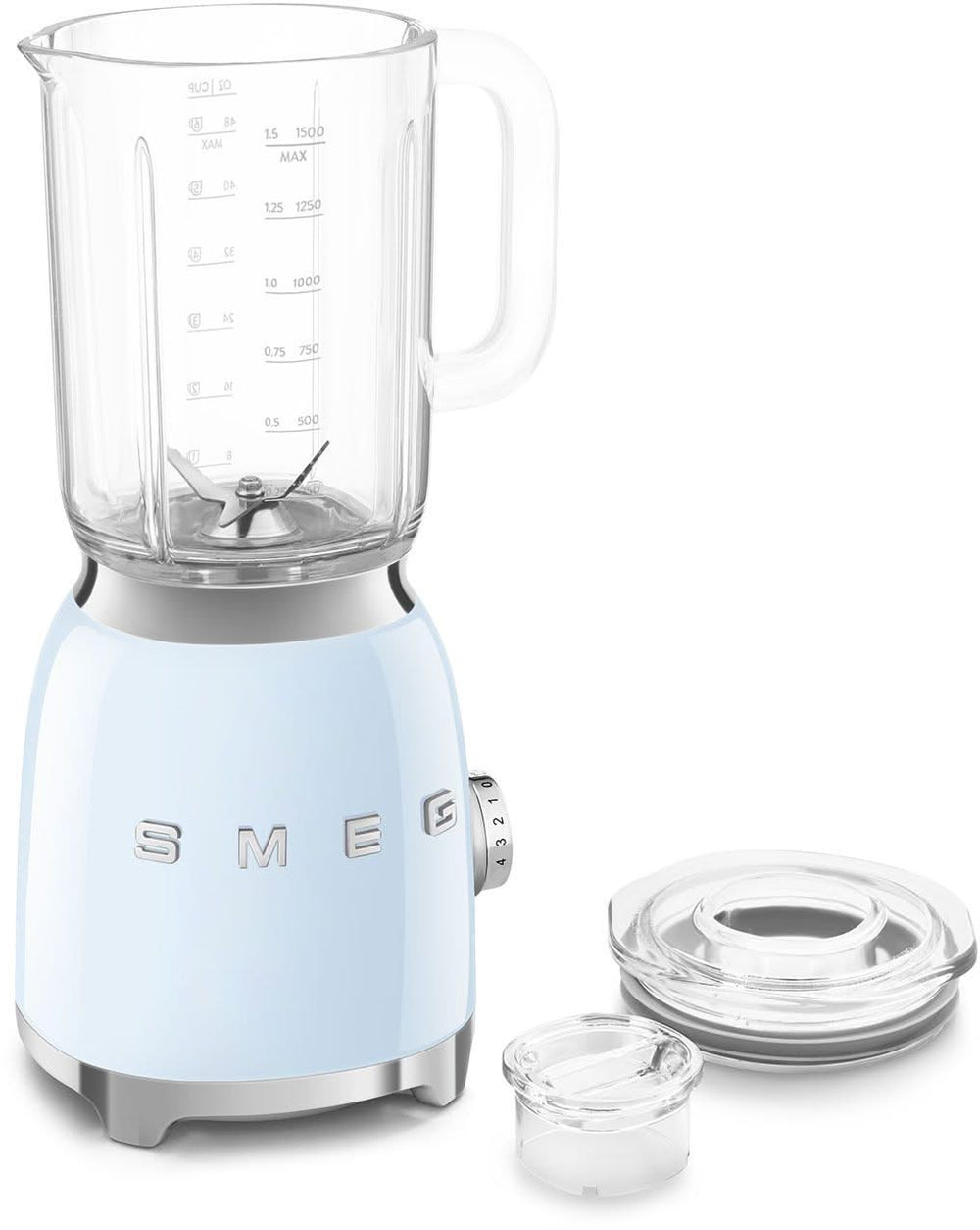 SMEG Blender - 800 W - pastel blue- 1.5 liters - BLF03PBEU