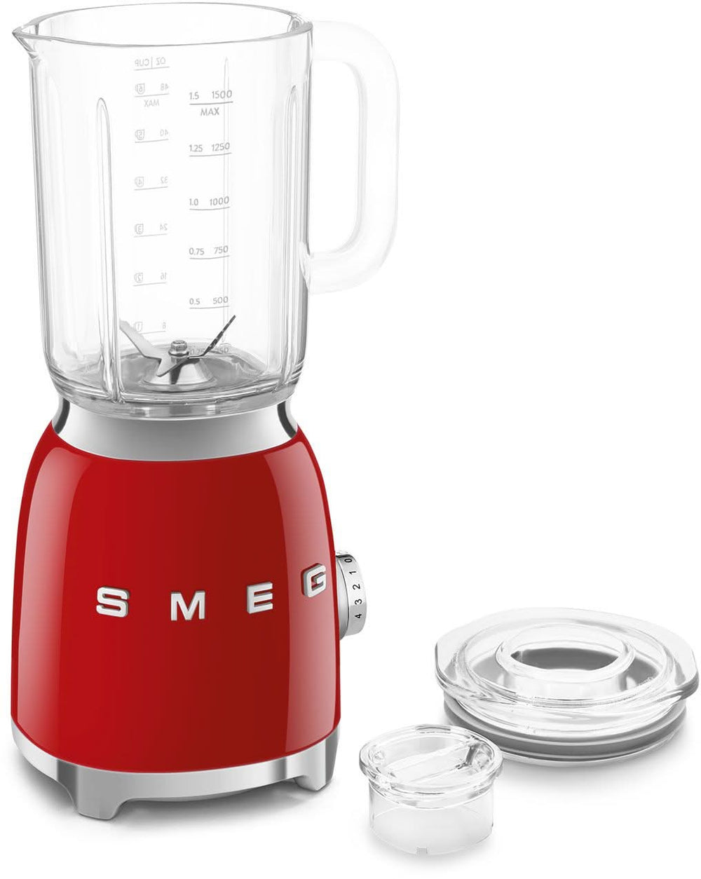 SMEG Blender - 800 W - red - 1.5 liters - BLF03RDEU