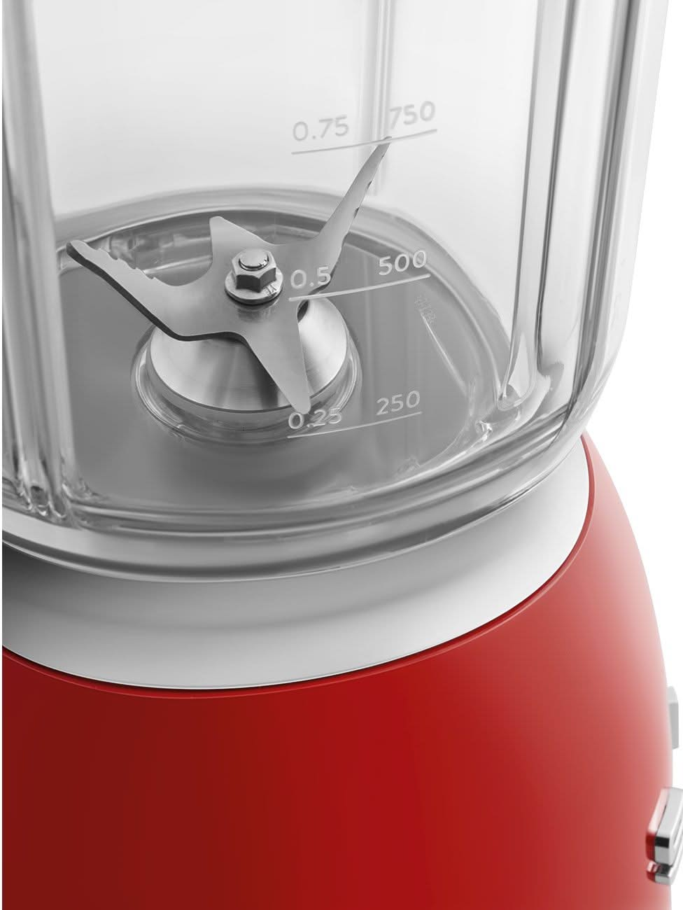 SMEG Blender - 800 W - red - 1.5 liters - BLF03RDEU