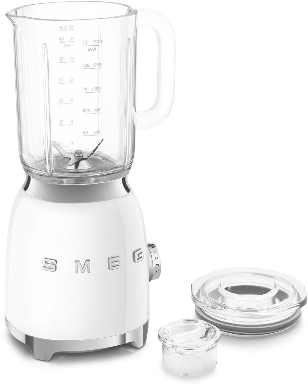 SMEG Blender - 800 W - white- 1.5 liters - BLF03WHEU