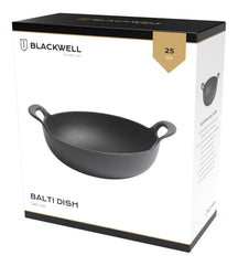 Blackwell Balti Dish - Cast Iron - Black - ø 25 cm / 2.7 liters