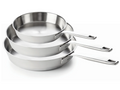 Beka Frying Pan Set Maestro Stainless Steel - ø 20, 24 & 28 cm - without non-stick coating - suitable for all heat sources