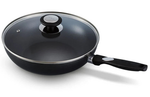 Beka Wok with glass lid Pro Induc ø 28 cm - ceramic non-stick coating