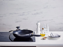 Beka wok pan with glass lid Pro Induc Ø 28 cm – ceramic non-stick coating