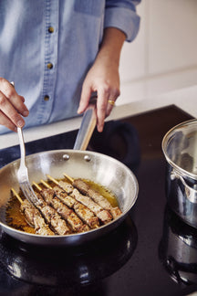 BEKA Frying Pan Cicla - Stainless Steel - ø 28 cm - without non-stick coating - suitable for all heat sources