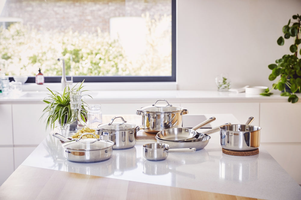 BEKA Frying Pan Cicla - Stainless Steel - ø 28 cm - without non-stick coating - suitable for all heat sources