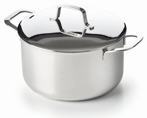 Beka Cooking Pot Maestro Stainless Steel with lid ø 24 cm / 5.1 liters - suitable for all heat sources