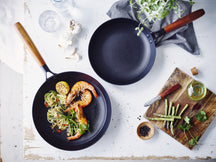 BEKA Frying Pan Set Mandala Cast Iron ø 24 & 28 cm - ceramic non-stick coating - suitable for all heat sources