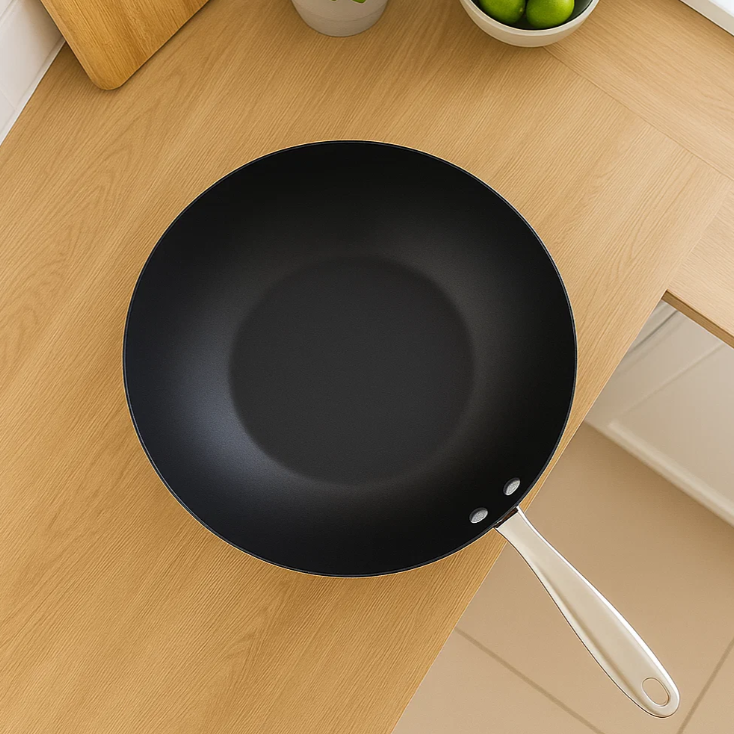 Beka Wok Pan Maestro Carbon Steel ø 31 cm - ceramic non-stick coating - suitable for all heat sources