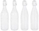 Cookinglife Clip Bottles Dots & Lines - 1 Liter - 4 pieces
