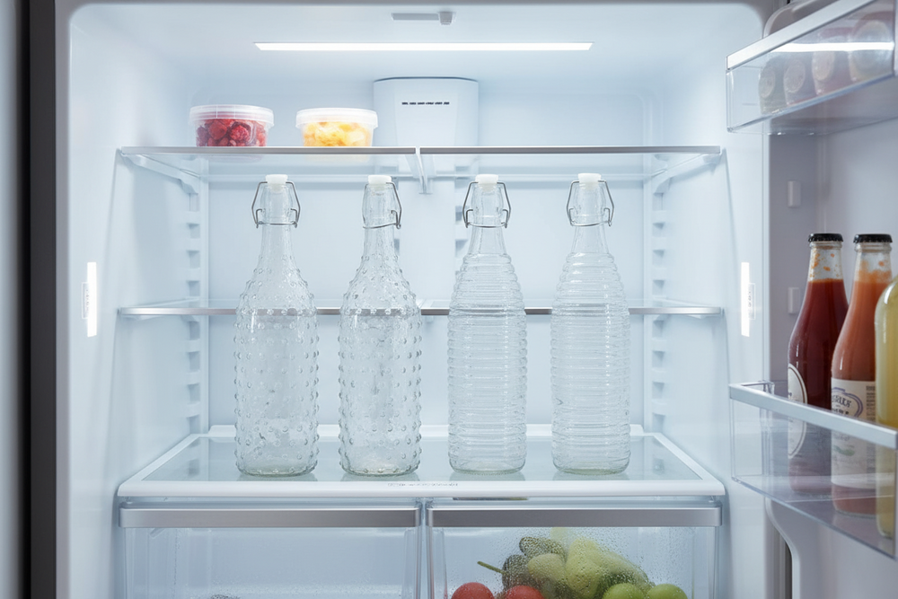 Cookinglife Clip Bottles Dots & Lines - 1 Liter - 4 pieces