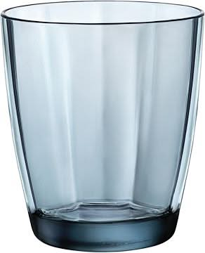 Bormioli Rocco Water glasses Pulsar - Blue - 300 ml - 6 pieces