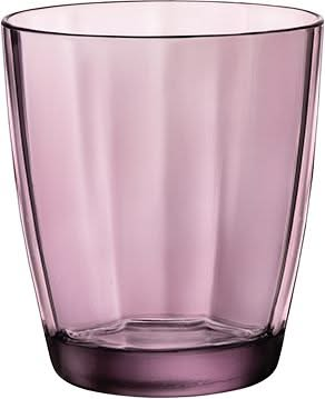 Bormioli Rocco Water glasses Pulsar - Purple - 300 ml - 6 pieces