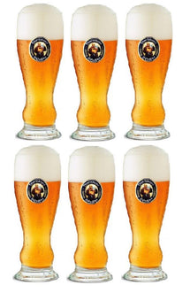 Franziskaner Weizen Beer Glass - 330 ml - 6 pieces