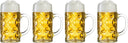 beer mug Oktoberfest - 1 liter - 4 pieces